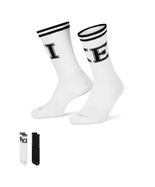 Tất / Vớ N Everyday Plus Cushioned Crew Training Socks (Pack 2 đôi)