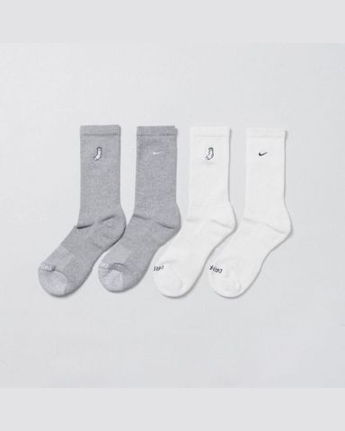 Tất / Vớ NK Everyday Plus Cushioned Crew Socks (2 Pairs)