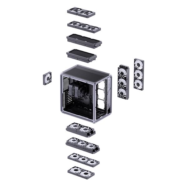 Vỏ Case Jonsbo BO400 Black (ATX, Mid Tower)