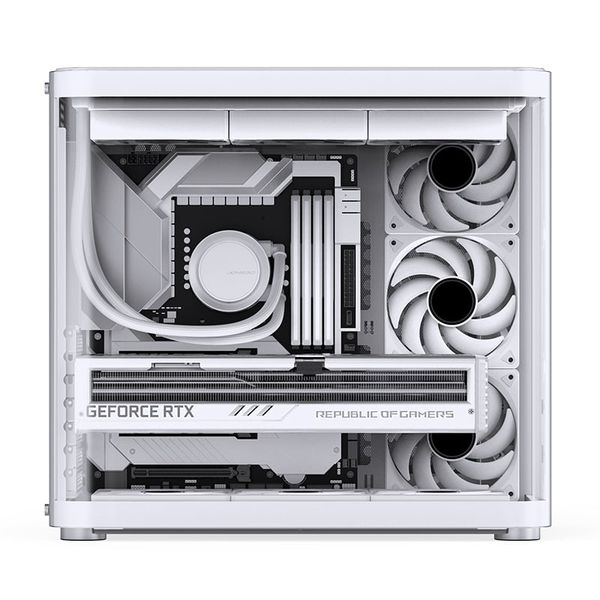 Vỏ Case Jonsbo TK-2 Black/ White (MATX, Mid Tower)