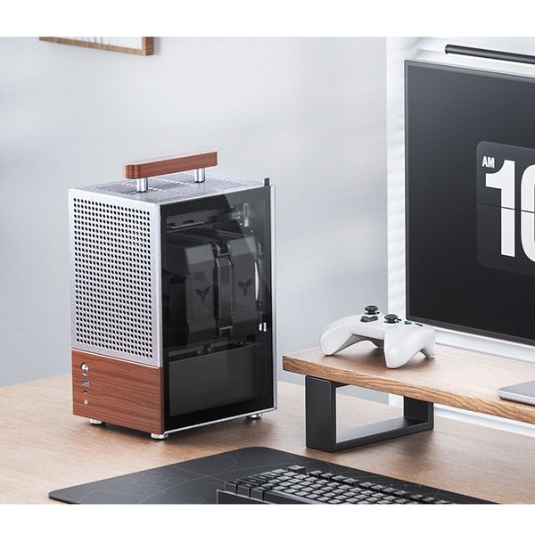 Vỏ Case Jonsbo T6 (Đen/ Trắng, ITX, Mini Tower)