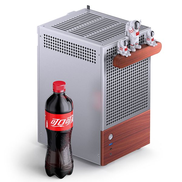 Vỏ Case Jonsbo T6 (Đen/ Trắng, ITX, Mini Tower)