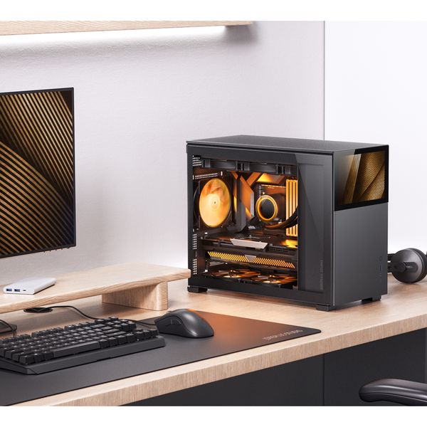 Vỏ Case Jonsbo D31 STD SC Black/ White (Mini Tower)