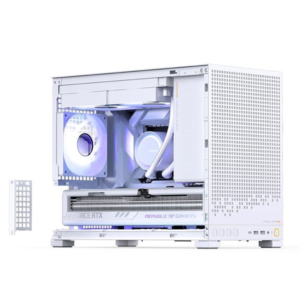 Vỏ Case Jonsbo D32 Pro (Đen/ Trắng, Mini M-ATX)