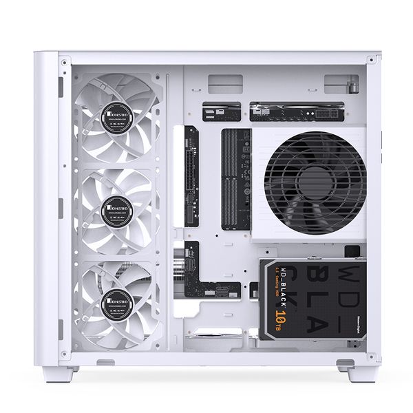 Vỏ Case Jonsbo TK-3 Black/ White (ATX, Mid Tower)