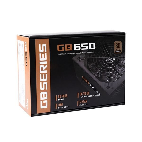 Nguồn Máy Tính AIGO Bronze GB650 80 Plus