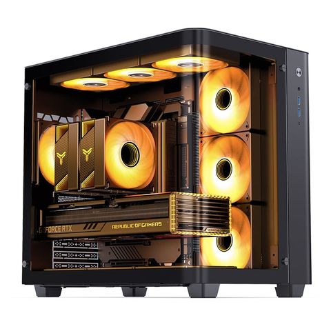 Vỏ Case Jonsbo TK-3 Black/ White (ATX, Mid Tower)