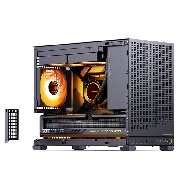 Vỏ Case Jonsbo D32 Pro (Đen/ Trắng, Mini M-ATX)