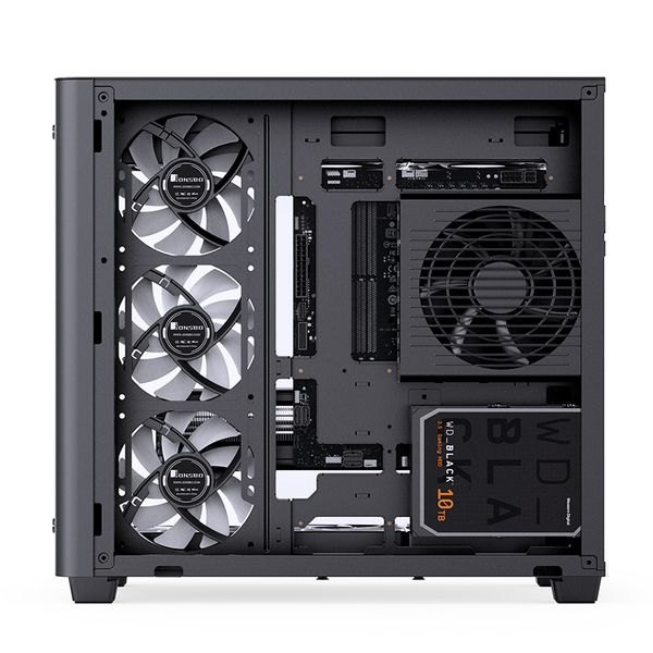 Vỏ Case Jonsbo TK-3 Black/ White (ATX, Mid Tower)