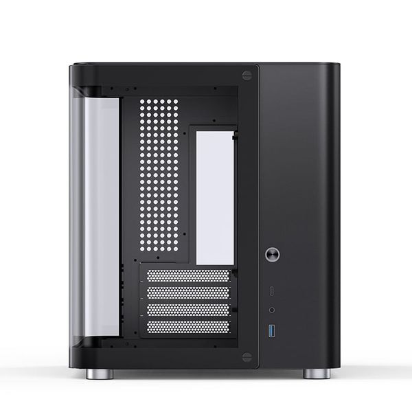 Vỏ Case Jonsbo TK-1 Black/ White (Mid Tower/ Kính Cong)