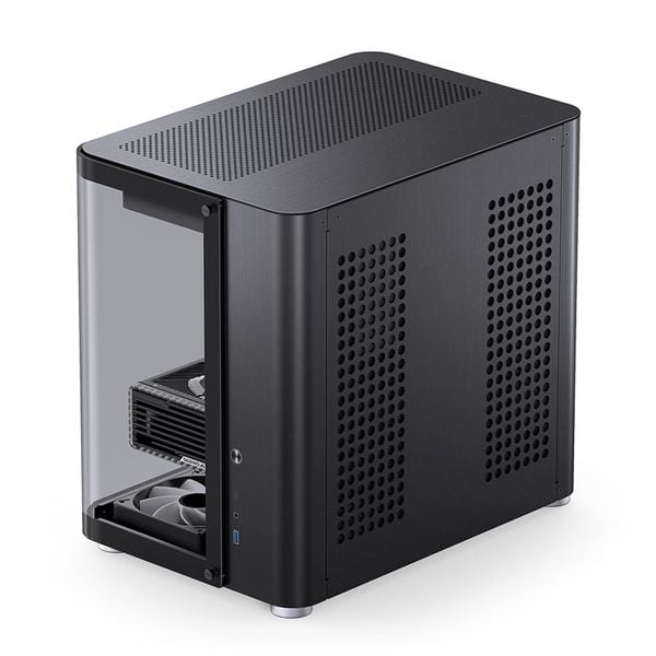 Vỏ Case Jonsbo TK-2 Black/ White (MATX, Mid Tower)