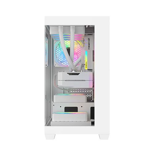 Vỏ Case AIGO C218M Black/ White (M-ATX)