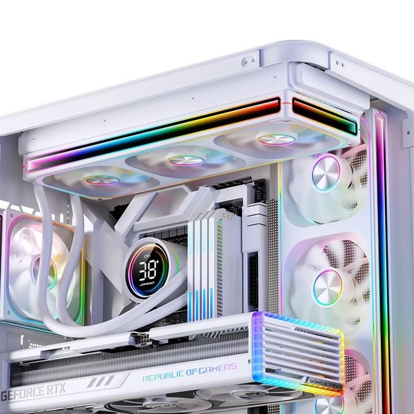 Fan Case Tản Nhiệt Jonsbo ZA-120 Black/ White (B/BR, W/WR)