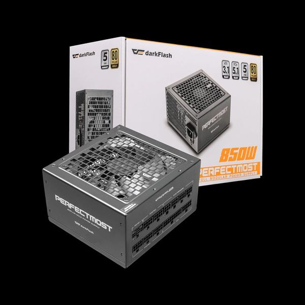 NGUỒN DARKFLASH PMT 850 ( ATX3.1 & PCIe 5.1, 80 Plus Gold, Full Modular )