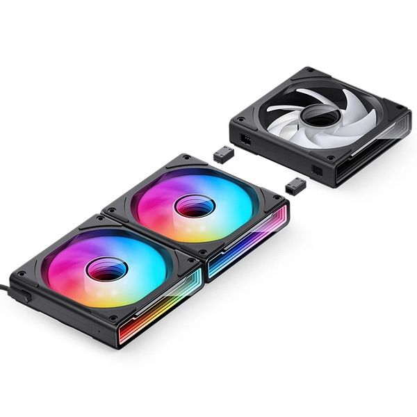 Fan Tản Nhiệt Jonsbo ZK-120 3 IN 1 Black/ White