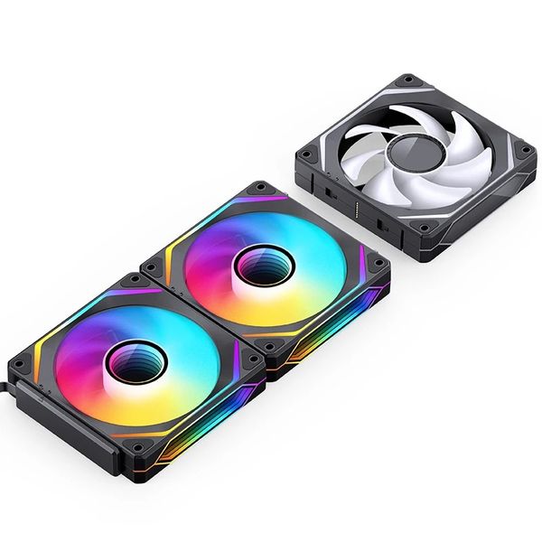 Quạt tản nhiệt Jonsbo ZL-120B/ W (3 IN 1, Black/ White)