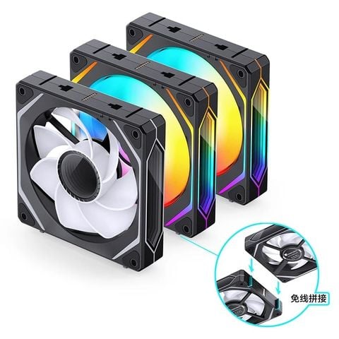Quạt Tản Nhiệt Jonsbo ZL-120 BR/WR (3IN1, Black/ White)