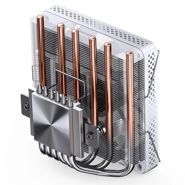 Tản Nhiệt Khí Jonsbo HP-600 Black//White (Led ARGB, Tản CPU siêu mỏng)