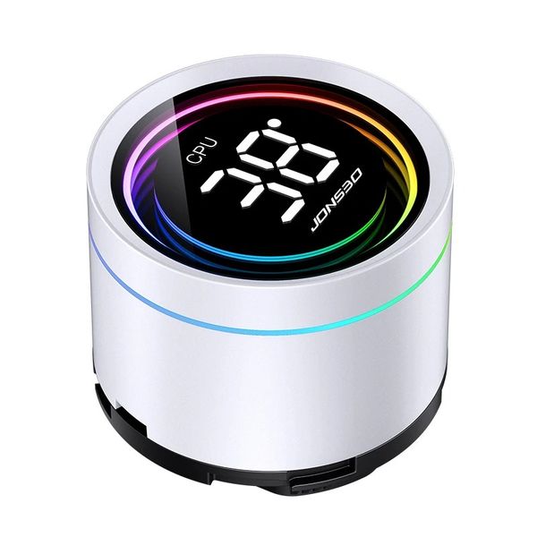 Tản Nhiệt Nước AIO Jonsbo TH-240 Black/ White  (ARGB. LCD hiển thị nhiệt độ)