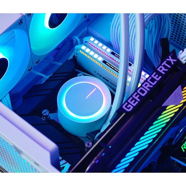 Tản Nhiệt Nước AIO Jonsbo TG-24O ARGB Black/ White