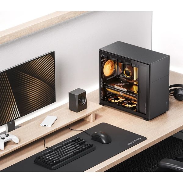Vỏ Case Jonsbo D41 STD Black/ White (Mid Tower)