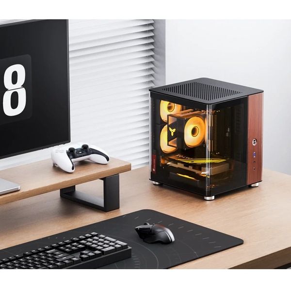 Vỏ Case Jonsbo Mini ITX TK-0 Black Wood
