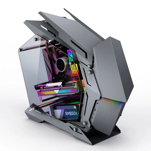 Vỏ Case Jonsbo MOD3 Mini White/ Gray (Mid Tower)