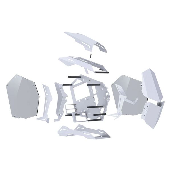 Vỏ Case Jonsbo MOD3 Mini White/ Gray (Mid Tower)