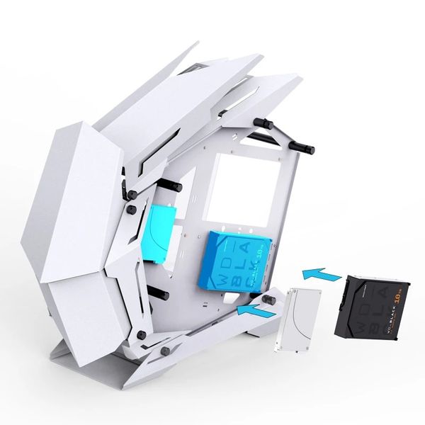 Vỏ Case Jonsbo MOD3 Mini White/ Gray (Mid Tower)