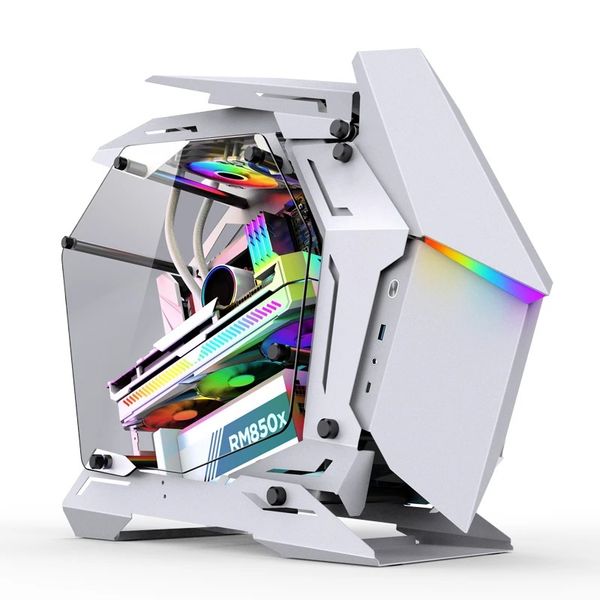 Vỏ Case Jonsbo MOD3 Mini White/ Gray (Mid Tower)