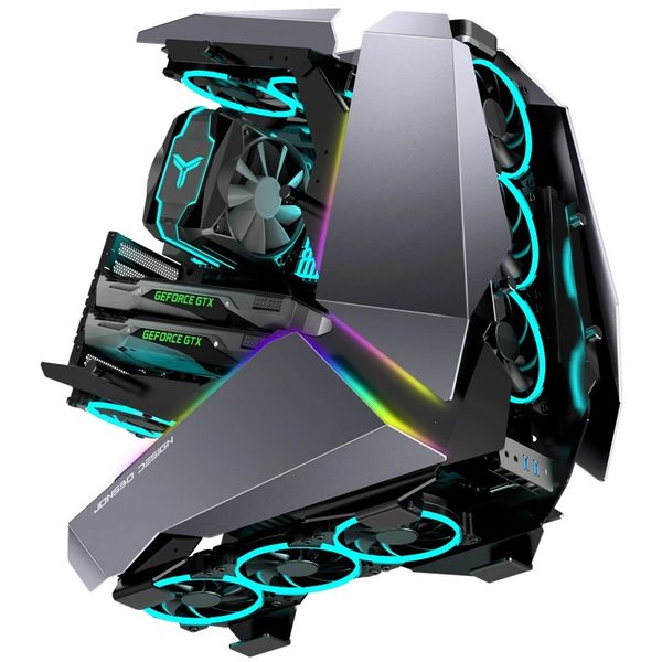 Vỏ Case Jonsbo MOD5 Black/ Gray (Mid Tower)