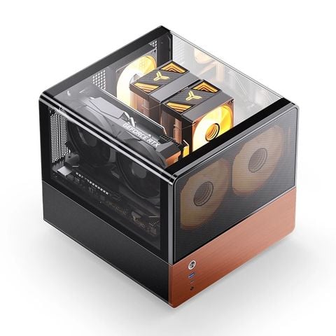 Vỏ Case Jonsbo V12 Black/White ( Mini Tower, ITX)