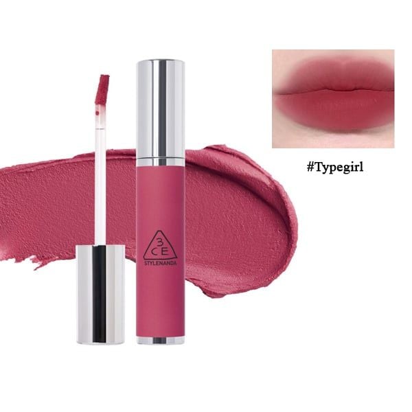 Son Kem Mịn Lì 3CE Hazy Lip Clay #Typegirl