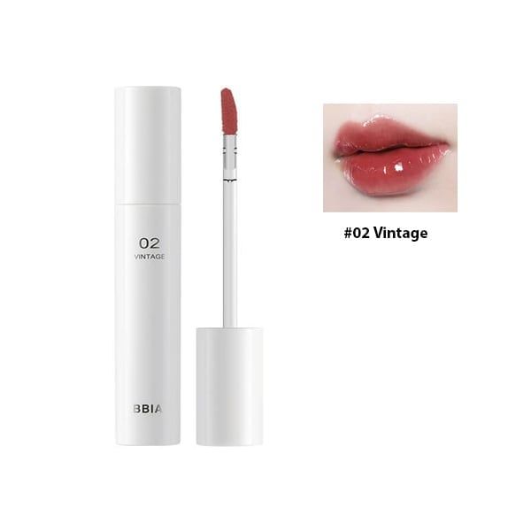  Son Tint Bóng Bbia Glow Lip Tint 3.2g #02 Vintage #02 Vintage 