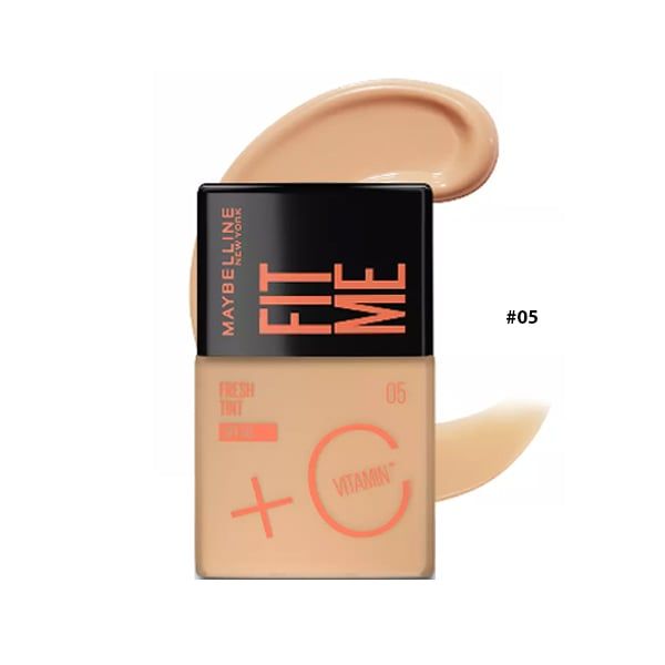 Kem Nền Maybelline Fit Me Fresh Tint Vitamin C Foundation SPF50 PA+++ 30ml #05 (850)