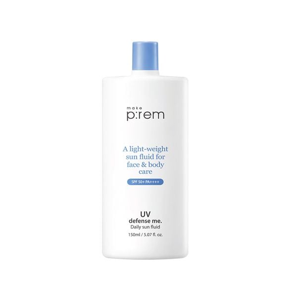 Kem Chống Nắng Make P:rem UV Defense Me Daily Sun Fluid Sun SPF50+ PA++++ 150ml