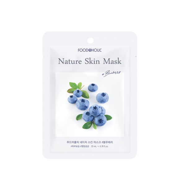 CT - Mặt Nạ Cung Cấp Dưỡng Chất Cho Da Foodaholic Blueberry Nature Skin Mask 23ml