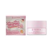  Kem Dưỡng Trắng Da Ban Ngày Senka Aqua Bright Glow UV Moist Whip Gel Cream 50g 