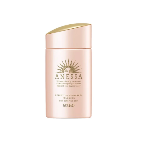 CT - Sữa Chống Nắng Cho Da Nhạy Cảm Anessa Perfect UV Suncreeen Mild Milk SPF50+/PA++++ 60ml