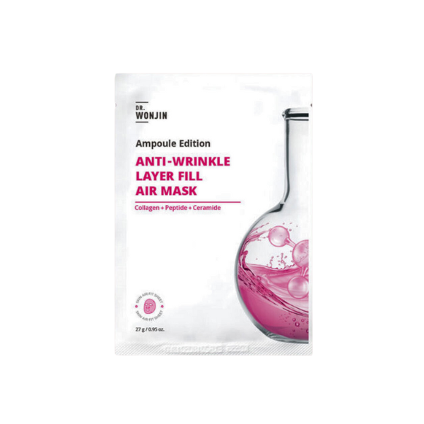 CT - Mặt Nạ Siêu Tinh Chất Nâng Cơ, Trẻ Hóa Da Wonjin Ampoule Edition Anti - Wrinkle Layer Fill Air Mask 27g