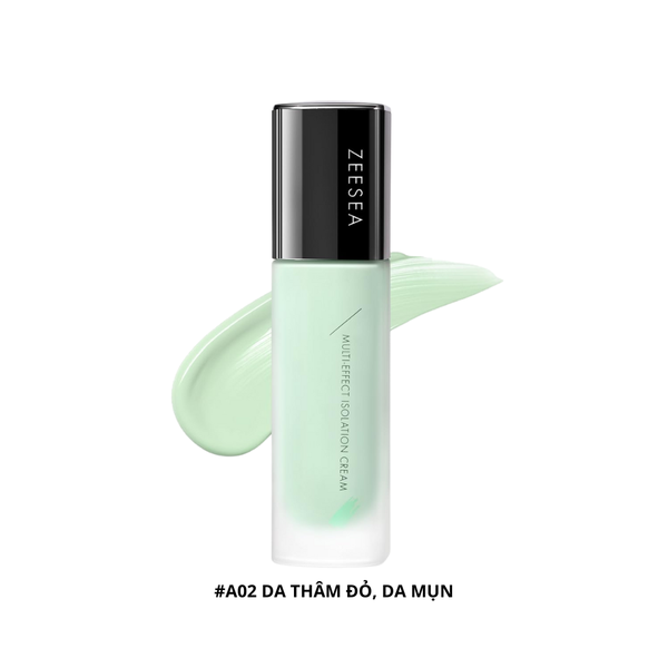 Kem Lót Trang Điểm Zeasea Multi-Effect Makeup Primer 30g #A02 Da Thâm Đỏ, Da Mụn (Xanh)