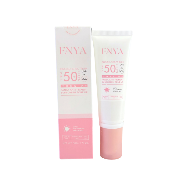 Kem Chống Nắng Nâng Tông, Dưỡng Sáng Da Fanya Anti-Pigment Suncreen Tone-Up SPF50+ PA++++ 50g (500)