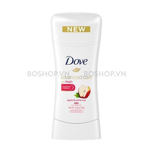 Lăn Khử Mùi Dạng Sáp Dove Go Fresh Apple White Tea 48h 74g
