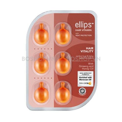  Tinh Chất Dưỡng Tóc Ellips Hair Vitamin Moroccan Oil Hair Vitality Blister 6 Viên 