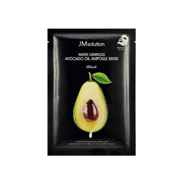 Mặt Nạ Jm Solution Water Luminous Avocado Oil Ampoule Mask Black 35ml