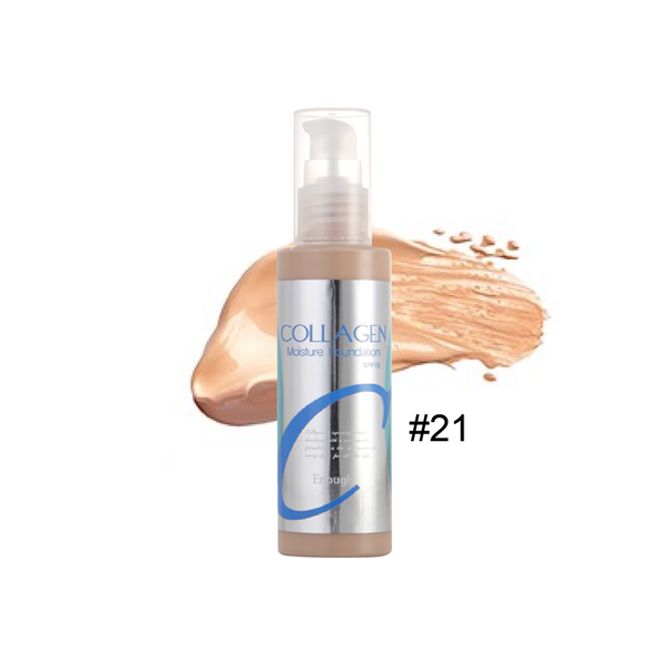 Kem Nền Dưỡng Ẩm Collagen Enough Moisture Foundation SPF15 PA+++ 100g #21