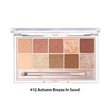  Phấn Mắt 10 Ô Clio Pro Eye Palette #12 Autumn Breeze In Seoul Forest 