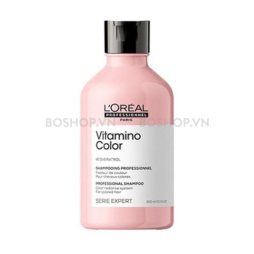  Dầu Gội Giữ Màu Tóc Nhuộm L'Oreal Serie Expert Vitamino Color Shampoo 300ml 