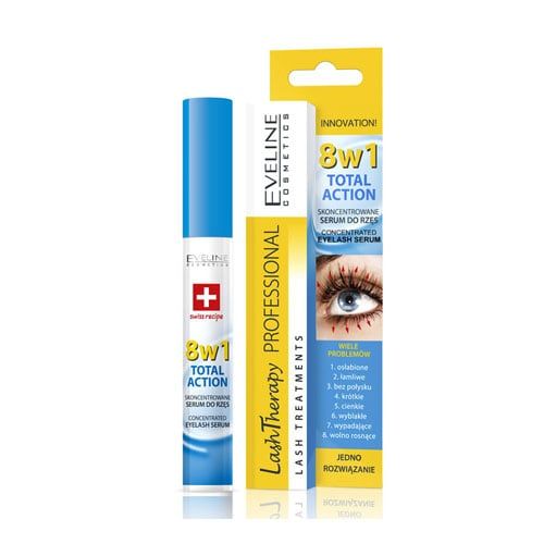 Huyết Thanh Dưỡng Dài Mi Eveline 8 In 1 Total Action Concentrated Eyelash Serum 10ml