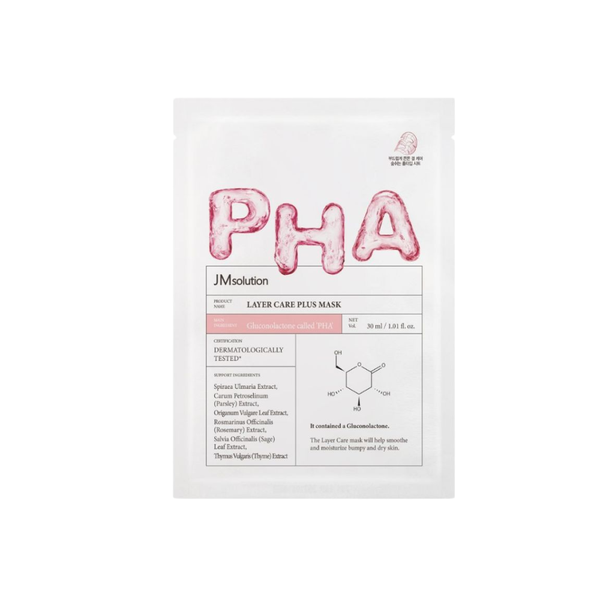 Mặt Nạ Cấp Ẩm Sâu Và Làm Mịn Da JM Solution PHA Layer Care Plus Mask 30ml